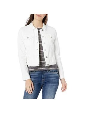 William Rast Lenna White Denim Trucker Jacket NWT Justin Timberlake JR XL